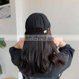 Wholesale Unisex Custom Logo Solid Color Blank Baseball Caps Sunscreen Sun Hat thumbnail-5