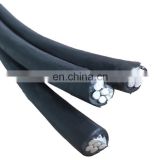 AAAC pvc insulation cable Copper 4 core electric wire and cable 16mm cable 25 mm