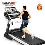 YPOO OEM Fitness Running Machine Factory Hot Selling Gym Home Electric Motorized Semi Commercial Treadmill thumbnail-3