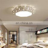 Fashion Creative Ceiling Lamp Bedroom Iron Simple Small Living Room Lighting Hollow Dimming Lighting Geometric Lighting thumbnail-3