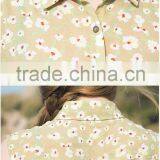 Classic Vintage Chiffon Sleeveless Women Shirt thumbnail-2