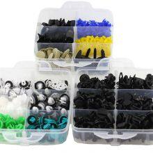 Auto Car Plastic Clips Push Type Rivet Retainer Fastener Bumper Mud Flap Pin Screws thumbnail-3