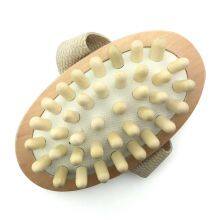 Natural Material Shower Brush Small Wooden Bath Brush Massage Bath Brush thumbnail-3
