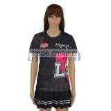 2016 Fashionable Design Long-sleeved Lady T-shirt for Lot Sales From China thumbnail-3