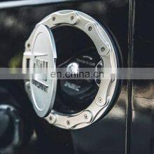 Chain 4x4 Gas Fuel Tank Cap Cover for Jeep Gas Cover for Wrangler JK Unlimited Off Road Exterior Accessories Parts thumbnail-1