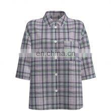 HOT SALE DESIGN 100%COTTON YARN DYED FLANNEL CHECK FOR SHIRTS thumbnail-5