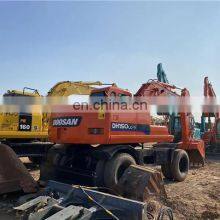 Doosan Low Working Hours Machinery Wheel Excavator Doosan Dh150 thumbnail-4