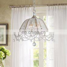 Modern OEN Fashion Iron K9 Crystal Material Lighting French Style Crystal Home Decoration Chandelier thumbnail-2