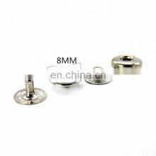 Nickle Free 8mm Copper Snap Button Push Button For Clothes thumbnail-2