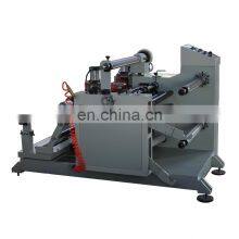 PP PVC PET PE Plastic Film Label Paper Foam Fabric Roll Slitting Rewinding Machine thumbnail-2