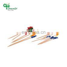 Hot Sales Cheap Bulk 2.2 x 65 mm 10000pcs/Box Flag Toothpicks Wooden Toothpick thumbnail-2