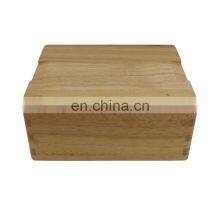 Wood Storage Box With Lid Natural Wood Box Case Container for Christmas Wedding Party Gift Jewelry Box thumbnail-2
