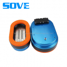 Robotic Arms Oval Integrated Sponge Vacuum Suction Cup Pneumatic Powerful Suction Cup Industrial Sheet Metal Processing Logistics Palletizing thumbnail-1