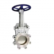 Stainless Steel Knife Gate Valve CF8 SS 303/304/316L/201 Pneumatic Petal Type 8 Inch DN200 Knife Gate Valve thumbnail-1