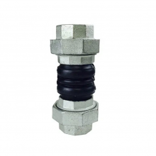 High Quality EPDM Rubber Flexible Joint Thread Connected Pipe Coupling Sphere Rubber Joints thumbnail-2