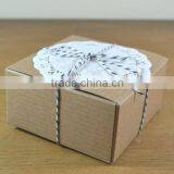 4 x 4 x 2 Inch Kraft Box for Gift and Packaging Quality Choice thumbnail-1