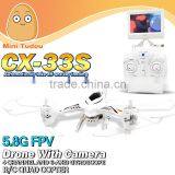 Minitudou CX-33S Cheerson Drone 2.4G 4CH 6-axis HD Camera 5.8G Real-time Transmission Fpv Quad Copter thumbnail-1
