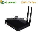 Home Appliance CSA91 Android 5.1 TV Box RK3368 Octa Core 2G/16G 4K*2K BT4.0 WiFi 2 Antenna KODI Smart Media Player CSA91