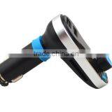 FM Transmitter With 2.1A Car Charger, Supports MP3/WMA Format, fm Wireless Microphone