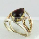 Fabulous !! Garnet 925 Sterling Silver Ring, Silver Jewelry Wholesaler, Indian Silver Jewelry thumbnail-6