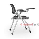 Office Training Chair Furniture Conference Chair With Writing Tablet thumbnail-4