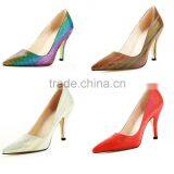 Hot Design Italian Women High Heel Dress Shoes All Kinds of Women High Heel Shoes Colorful Shoes for Women thumbnail-4