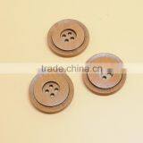 Sedex Audited Factory 2 Pillar Natural Wooden 4 Holes Button thumbnail-4