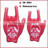 PVC Inflatable Hand Toys With Different Models OEM Logo Printed thumbnail-2