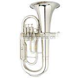 High Grade Euphonium, Brass Body, Gold Lacquer, Bb 3 Piston Valves thumbnail-3