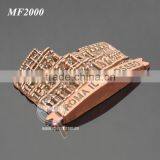 3D Italy The Roman Colosseum Souvenirs Fridge Magnet Rose Copper Roma Il Colosseo Metal Customization Magnet thumbnail-6