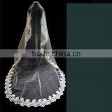 10PCS MOQ: White Cheap And Beautiful 1mW * 3mL Wedding Bridal Veils With Free Shipping thumbnail-5
