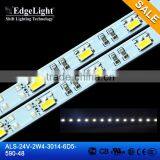 Edgelight Rigid Light Strip , 3014 Smd Led Aluminium Led Strip Bar , White Color /CE/ROHS/UL Listed LED Strip