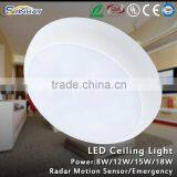 Hottest Selling!! CE/Rohs Approved LED Pir Motion Sensor Ceiling Light