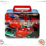 Custom Tin Metal Lunch Box/kids Tin Lunch Box/custom Printed Tin Box
