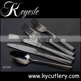 Black Flatware Set,cutlery Gold Plated 24 Pcs,black Cutlery thumbnail-1