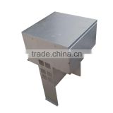 Galvanized steel cabinet fabrication