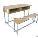 2-steater School Chair/2 Seater Student Desk and Chair thumbnail-3