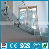 European Style Home Use Stair Glass Railing Prices thumbnail-1