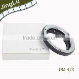 for Olympus OM Mount to Four Thirds 4/3 43 Lens Adapter Ring Repl. MF-1; E510 E620 thumbnail-4