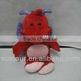 Colorful Mini Stuffed Plush Dinosaur Collection Keychain