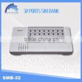 Hot sales !! 32 sim bank /wireless communications network equipment for server gsm gateway