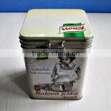 Promotioanl Wire Handle Tin Box