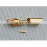 MCX Male Crimp Straight Connector for RG174 LMR100 RG316 Cable
