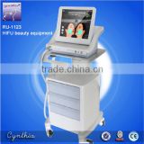 Multi-polar RF Ultrasound Hifu Machine High Face Lifting Intensity Focused Ultrasound Ultrasound Hifu Cynthia RU1123B