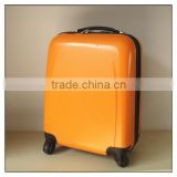 4wheels small trolley bag 18'' abs pc lightweight 4 wheels small trolley bag