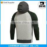 New Styles High Quality Mens Plain White Zipper Fleece Hoodie With Custom Designs thumbnail-5