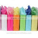 Plain Eco-friendly Paper Bag With Twisted Handles With Colors Printing thumbnail-1