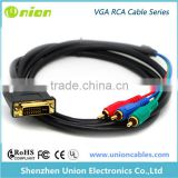 Hot Sell,High Quality ,Vga Rca Male To Male 15 Pin Cable