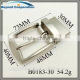 30mm Two-face Replaceable Genuine Leather Belt Buckle