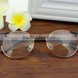 Retro flat lens glasses with big frame glasses,reading glasses
